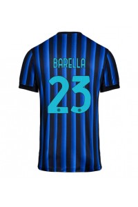 Fotbalové Dres Inter Milan Nicolo Barella #23 Domácí Oblečení 2025-26 Krátký Rukáv
